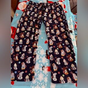 Boutique Mouse & Friends COCOA CHRISTMAS MUGS Holiday Lounge Pants L/XL